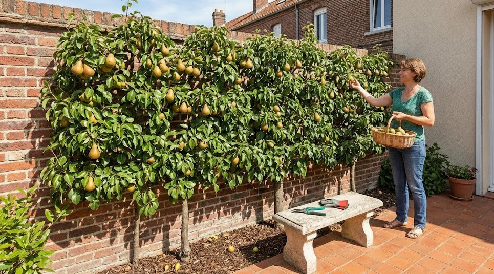 Fruitier palissé/formé