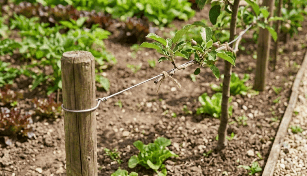 espalier délimiter jardin